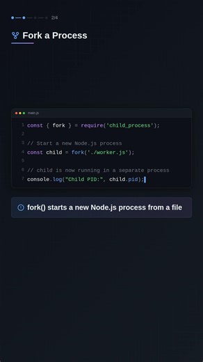 child_process.forkでNode.jsプロセスを安全に生成する