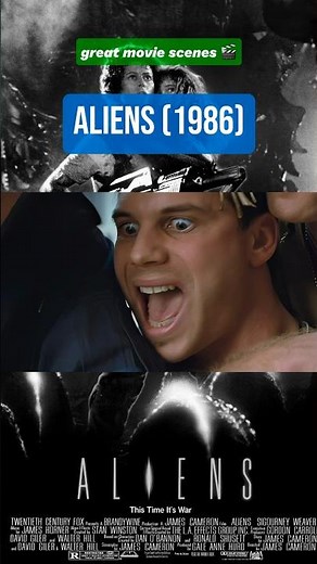 Aliens (1986) Bishop Knife Trick Scene 🔪 #aliens #movieclips #shorts