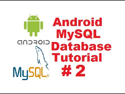 Android MySQL Database Tutorial 2 - Android Login with PHP MySQL