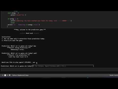 Python State Machine: Automated Prediction Engine & LogicPerfect video?