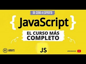 Aprogramar con JavaScript - 37 Arrays