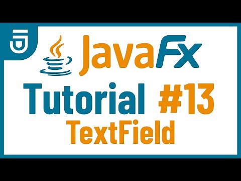 TextField | JavaFX GUI Tutorial for Beginners
