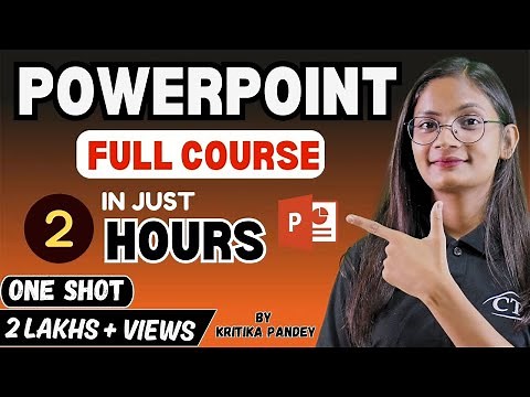 MS PowerPoint (PPT) Full Course in One Shot | Microsoft PowerPoint Complete Tutorial in Just 2 Hrs