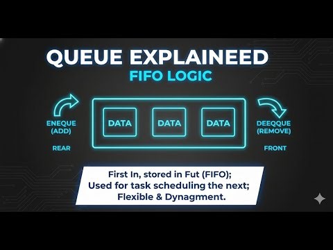 Queue Data Structure Explained | FIFO Logic & Implementation
