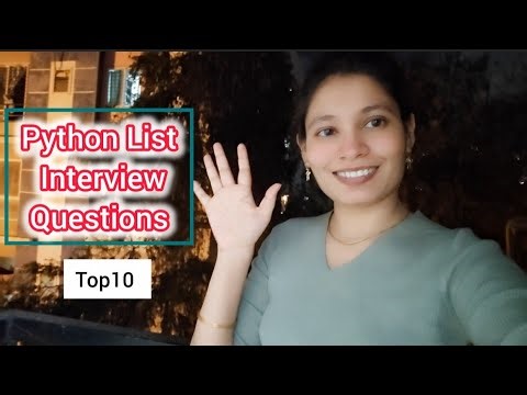 10 Python List Interview Questions | Dry Runs, Logic, and Full Explanations