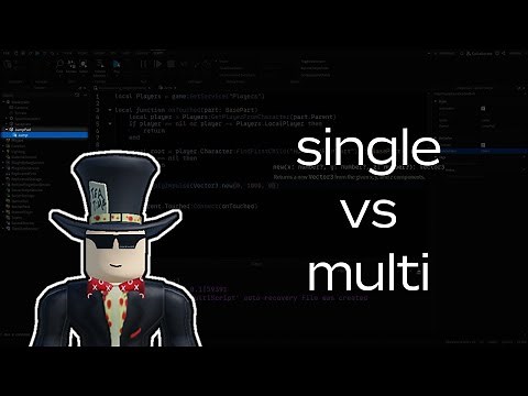 Single vs Multi script architecture on Roblox