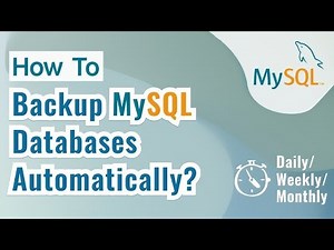 How to backup mysql database automatically in windows by Creating Task Scheduler.