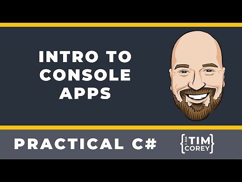 Intro to Console Apps in C# in .NET 6