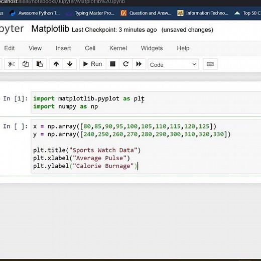 Plot Graph in Python using Matplotlib🔥 | #shorts #matplotlib #python