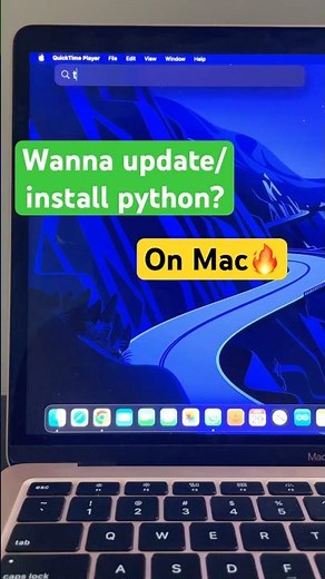 How to Instantly Update Python on macOS with ONE Command! 💻🐍 #MacHacks #pythontips #tutorial