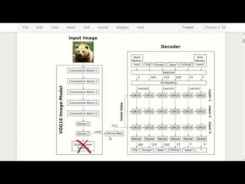 TensorFlow Tutorial #22 Image Captioning