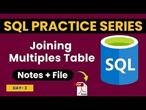 SQL for Beginners | Joining Tables In SQL | SQL Practice Series - Day #3