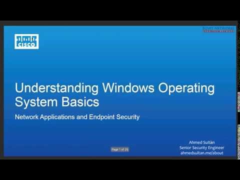 7- Understanding Windows Operating System Basics
