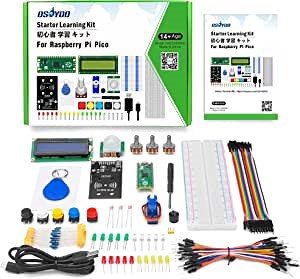OSOYOO Python Hardware Programming Learning Kit for Raspberry Pi Pico with MicroPython and Graphical Programming Tutorials