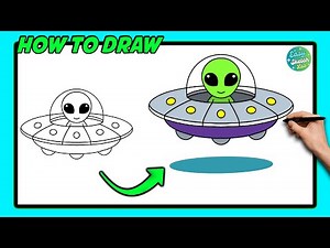 How to Draw a Cute Alien Step by Step | Easy & Fun Tutorial for Beginners