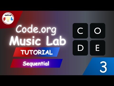 Code.org Music Lab Tutorial: Lesson 3 - Sequential