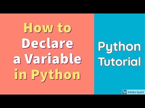 How to Declare a Variable in Python