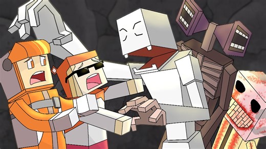 Everytime we scream we play another minecraft horror map