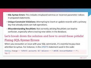 Resolve Your Java and SQLite Database Errors with These Simple Fixes