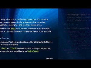 Understanding and Fixing Syntax Errors in Python Functions