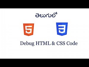 Debug html | debug CSS code | How to debug html | How to debug CSS code | Chrome developer tools