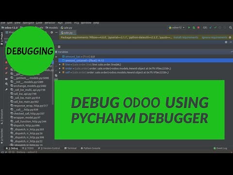 How To Debug Odoo Using Pycharm Debugger