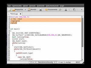 OpenGL (SDL,c++) tutorial 0 - Introduction