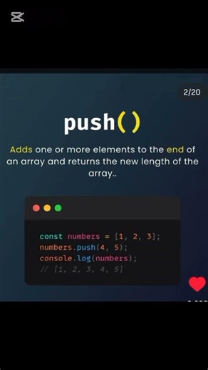 JavaScript Array Methods for Beginners 🚀 | Beginner Friendly
