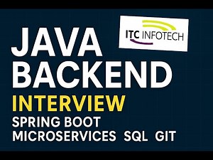 🔔 Java Developer Interview | 2–7 Years Experience | Java 8 | Spring Boot | Microservices | SQL | Git
