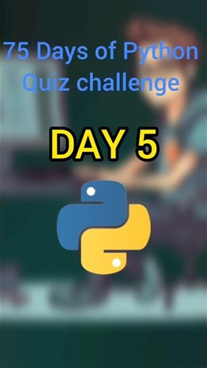 Python Quiz Day 5 🔥 | Python Interview Quiz