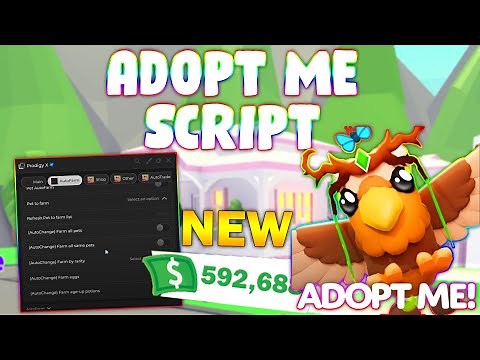 *NEW* Adopt Me Script (PASTEBIN 2024) (AUTOFARM, SET AURA, PET FARM, BABY FARM)