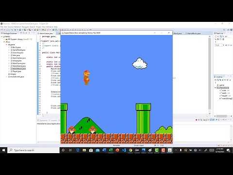 Super Mario Bros in Java - Days 1-3 Progress