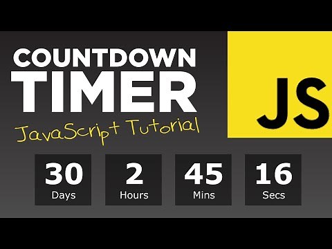Learn how to make a simple countdown timer using JavaScript! - #97