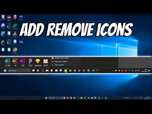 How To Add And Remove Program Icons From Taskbar in Windows 11