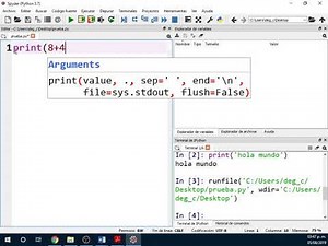 Operaciones básicas en Python