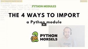 4 ways to import a module in Python