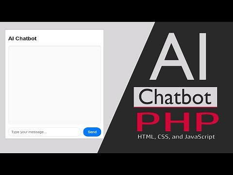 Build an AI Chatbot Using PHP, JavaScript & Google Gemini API | Step-by-Step Guide