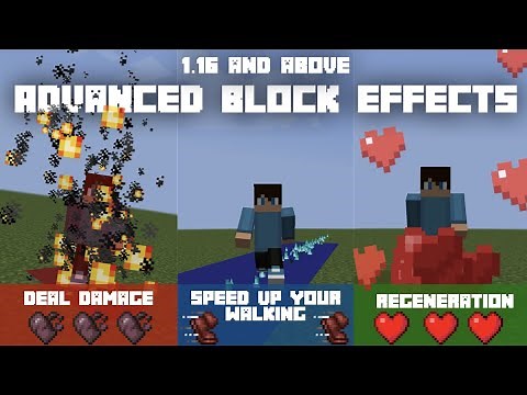 ✔️Advanced Block Effects and Abilities Command Tutorial 1.21 and above ✔️ Trick friends Create Maps!