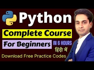 Python Tutorial For Beginners in Hindi | Python Full Course in Hindi | Complete Python Tutorial