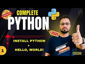 Python Tutorial in Hindi #1 - Introduction | What is Python?