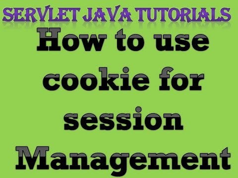 Servlet Java Tutorial Part 8 How to use Cookie for session Management