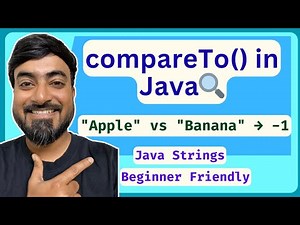 Java String compareTo() Method Explained | String Functions in Java | Beginners Guide