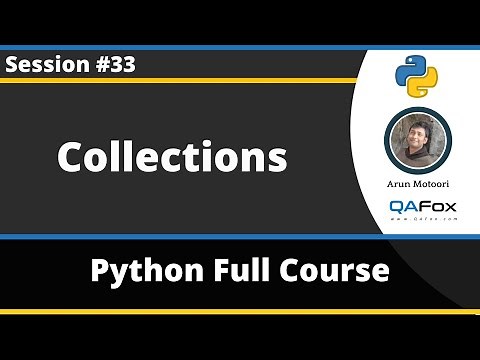 Collections in Python (Python Tutorial - Part 33)
