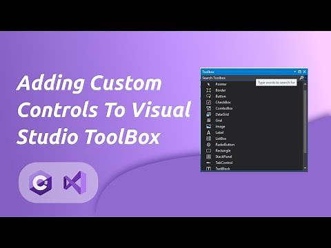 Adding Custom Controls To Visual Studio ToolBox