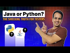 Java vs Python for Automation Testing in 2025 | Which Should You Learn? | automatewithamit