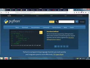 installing Python and PyScripter