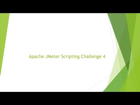Apache JMeter Scripting Challenge 4 #jmeter #testing #performance #youtubevideo #videos