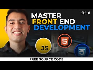 Create Responsive Multipage Website using HTML, CSS & JavaScript in Hindi🔥