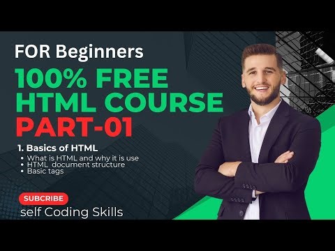 HTML Tutorial Part 1 | Basics of HTML Explained for Beginners | Learn HTML Step by Step