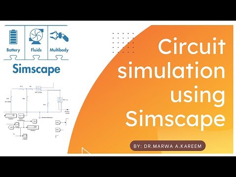 Electrical Circuit Modeling with Simscape Electrical library | MATLAB SIMULINK| Tutorial 1